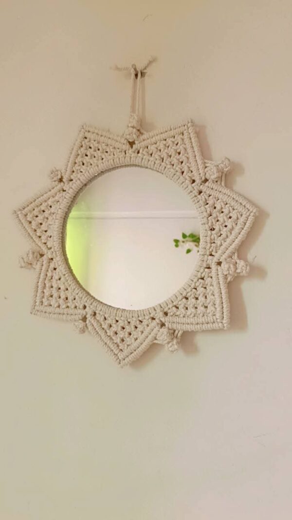 Macrame Mirror