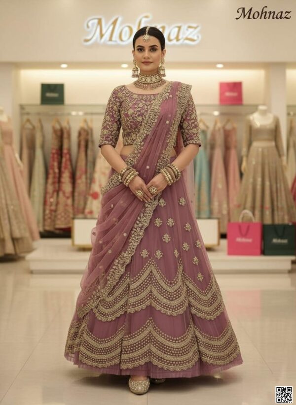 রেডিমেড জর্জেট এমব্রয়ডারি পার্টি ড্রেস